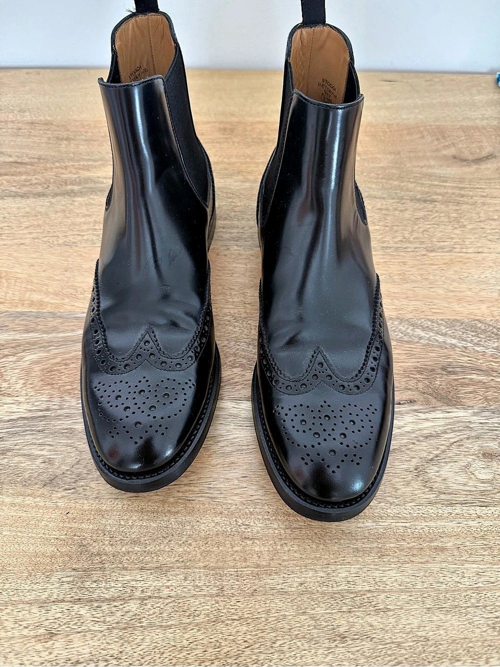 Church’s ketsby Wingtip Chelsea Boots size 41.5